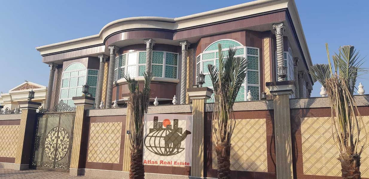 Luxury corner villa for sale -opposite-Sharjah Airport Road– Wasite Area Sharjah.