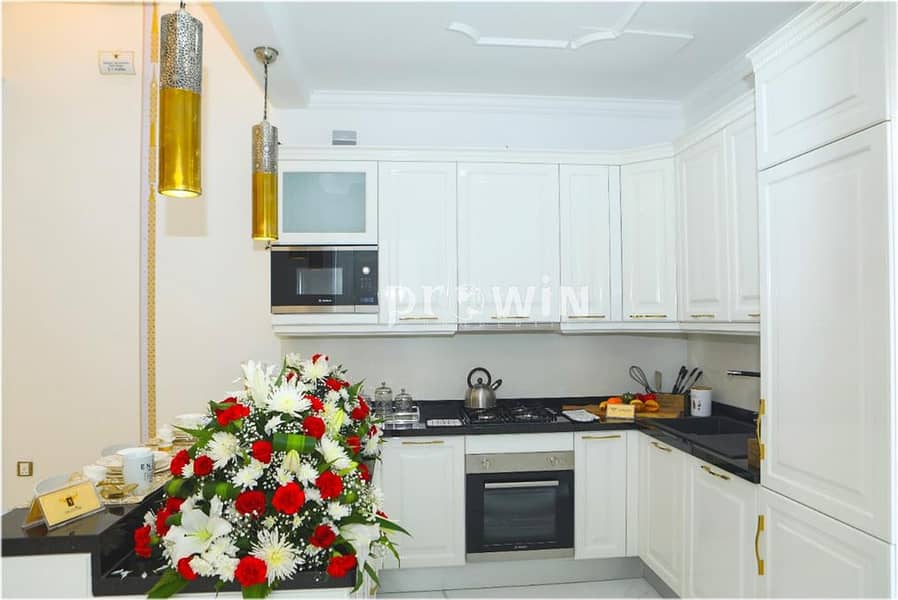 Beautiful Designed 1 BR Apartment | Fully Furnished | Big Layout | Upto 6 Cheques!!!