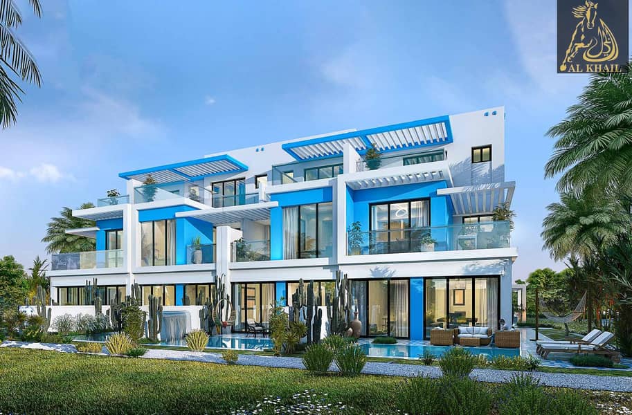 French Style 6BR+Maid Independent Villa in Damac Lagoons