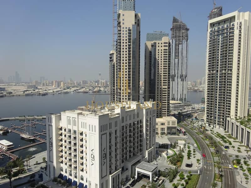 位于迪拜溪港，海港景观公寓大楼 2 卧室的公寓 135000 AED - 5501553