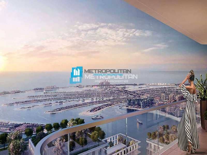位于迪拜港，艾玛尔海滨社区，滨海景观公寓 1 卧室的公寓 2100000 AED - 5372721