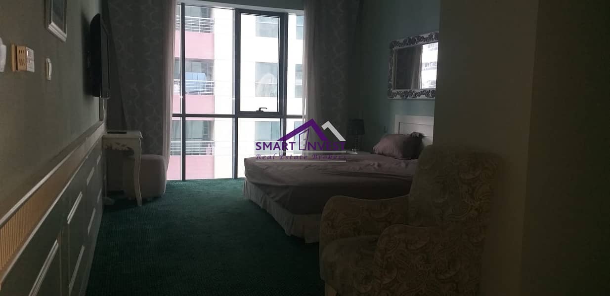 Fully furnished Studio  apartment for rent in Barsha Heights (Tecom) for AED 45k/Yr.