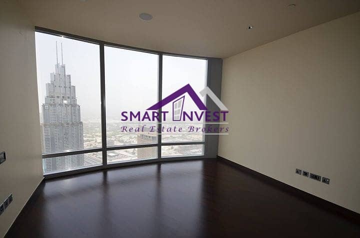 Spacious and Beautiful unfurnished 2 BR+Maid\'s for sale in Burj Khalifa for AED  4.1M