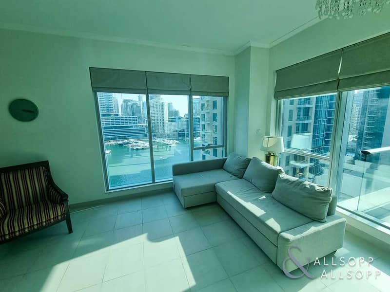 18 2 Bedrooms + Study | Furnished | Marina View