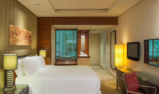 Hotel Apartment for Rent in Deira, Dubai - Stay Yearly Pay Monthly Hotel Room Free Bills
