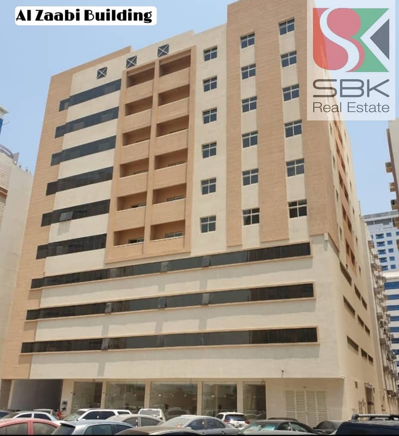 SPACIOUS 1 BHK AVAILABLE IN AL ZAABI BUILDING,NUAIMIYA 3,AJMAN