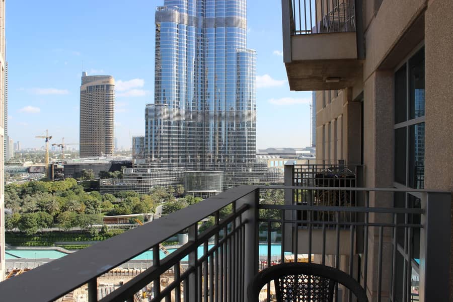 Exclusive 1 Bed with Big Terrace Partial Burj View