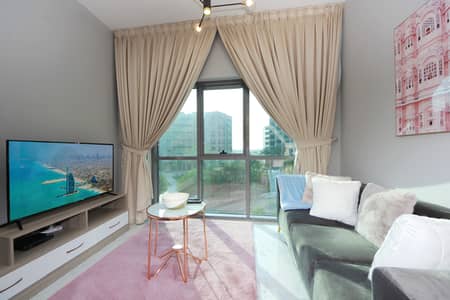 1 Спальня Апартамент в аренду в Дубай Саут, Дубай - Livingroom