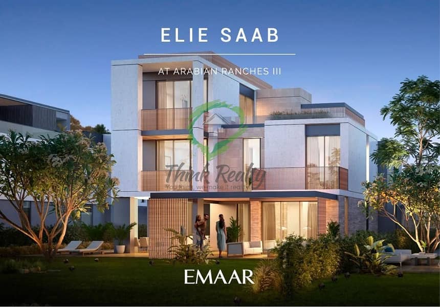 Launching Soon | 5BR+Maid| Bright Luxurious Elie Saab Branded Villa