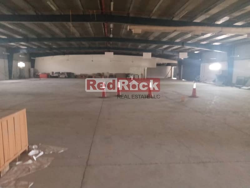 Semi Independent 26500 Sqft Warehouse with 2MW Power in Al Quoz