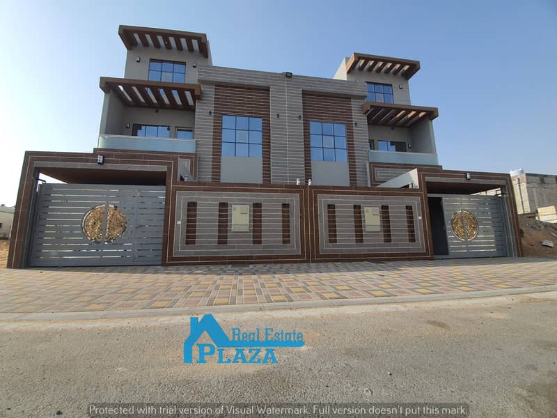For sale a villa in the Jasmine area on the direct street, the cheapest villa in Ajman