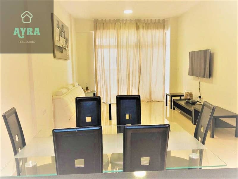 WITH 2 YEARS PAYMENT PLAN! LUXURIOUS FURNISHED ONE BEDROOM PLUS MAID\'S ROOM @ PRESTIGIOUS BUILDING!!
