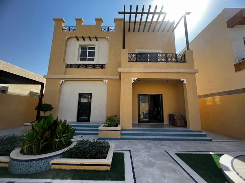 For sale a very beautiful furnished villa