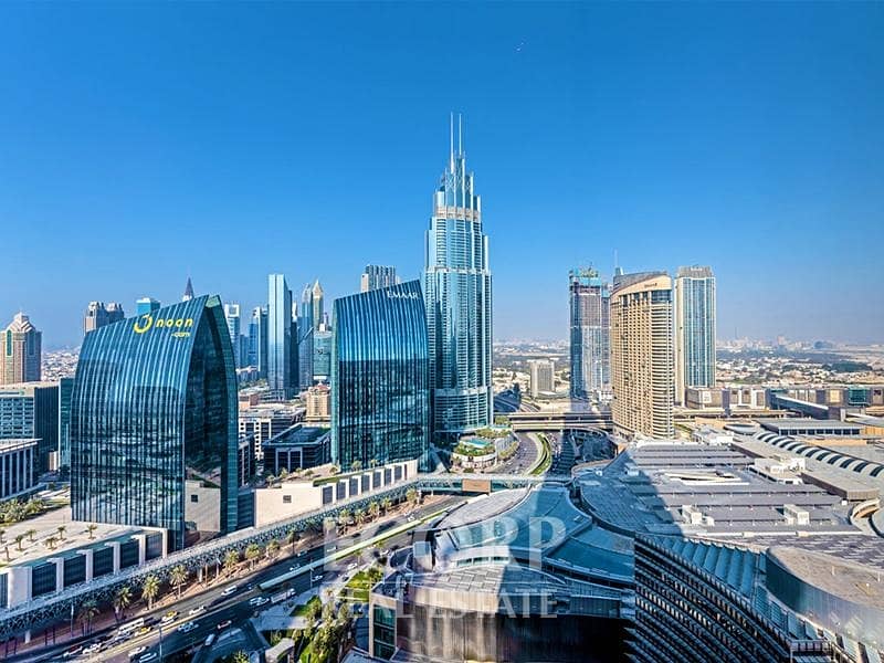 位于迪拜市中心，哈利法塔 2 卧室的公寓 220000 AED - 5380155