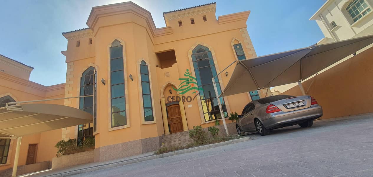 Six bedrooms villa in Shakhbout city ( Khalifa  city B  )