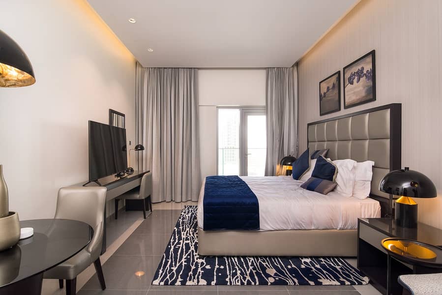 3 Fully furnished|Signature Hotel|Next to Dubai Mall
