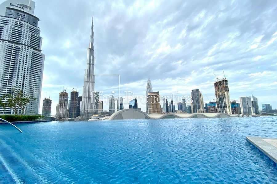 13 Mid Floor|Burj Khalifa View|Rented
