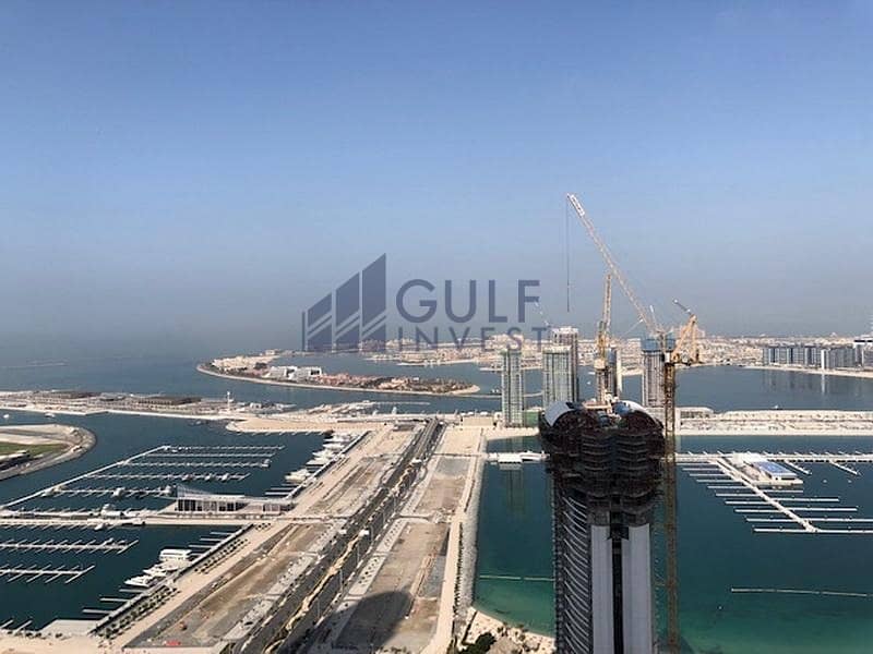 位于迪拜码头，滨海皇冠塔楼 5 卧室的顶楼公寓 6100000 AED - 5493604