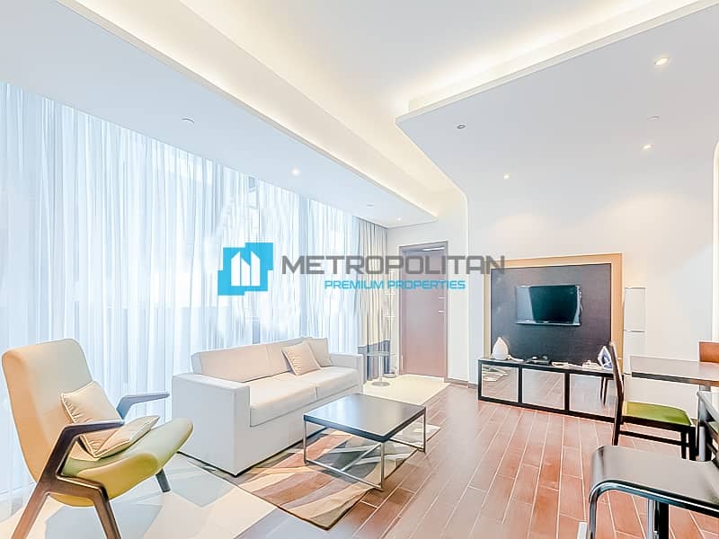شقة في ذا ميتركس،مدينة دبي الرياضية 1 غرفة 609999 درهم - 5329977