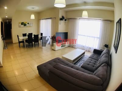 Furnished 2 BR Partial Sea and Marina View Bahar 1