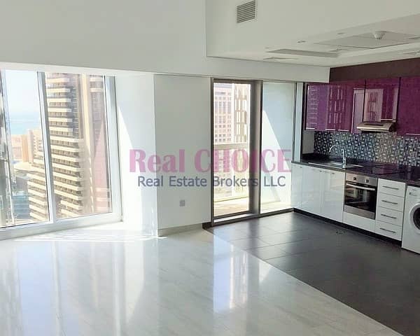 Sea and Marina View 1BR Apartment | Mid Floor