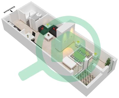 西班牙安达鲁西亚公寓 - 单身公寓单位18 FLOOR 2戶型图