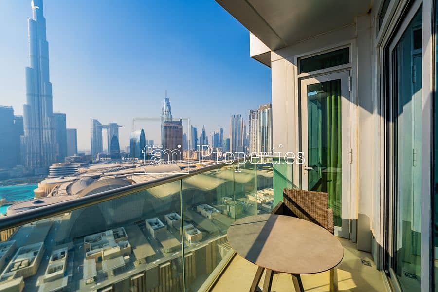 2 Bills Included |Full Burj Views |Ready to Move