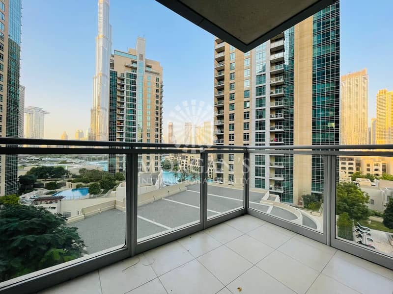 VACANT 2 BR  |   FULL BURJ AND FOUNTAIN VIEWS