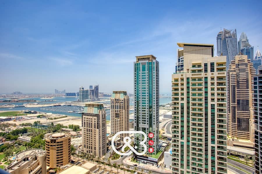 位于迪拜码头，三叉戟豪华公寓 1 卧室的公寓 1800000 AED - 5545845