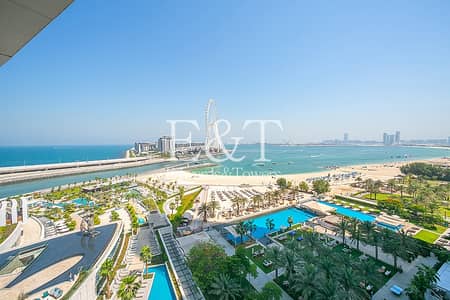 2 Bedroom Flat for Sale in Jumeirah Beach Residence (JBR), Dubai - Vacant | Full Sea View | 2 Bedrooms  | R2C Layout