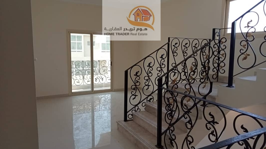 FOR RENT VILLA 5 BEDROOMS IN ABU DHABI IN AL MUROOR .