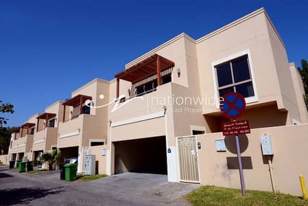 5 Bedroom Villa for Sale in Al Raha Gardens, Abu Dhabi - Elegant and Huge Family Home with Rental Back