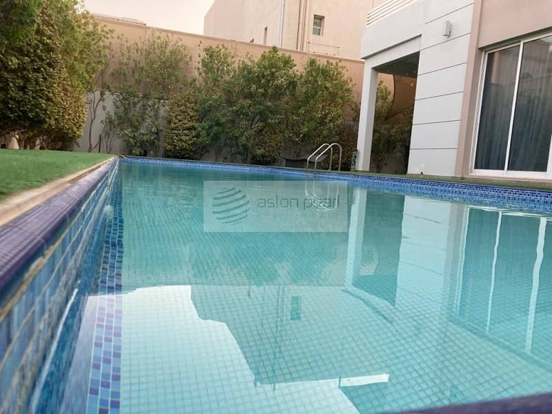 Modern Villa in Al Barsha 3| Private Swimming Pool