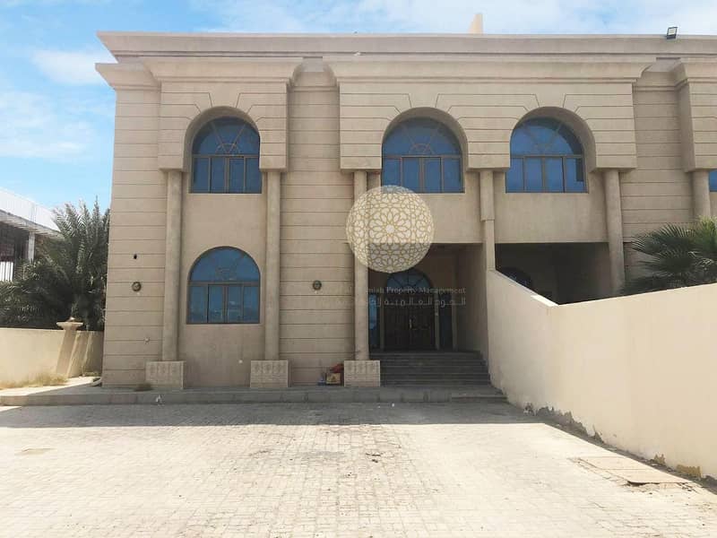 SEMI INDEPENDENT SPACIOUS 4 BEDROOM VILLA WITH BIG YARD FOR RENT IN KHALIFA CITY A - FOR LADIES STAFFS OR FAMILY