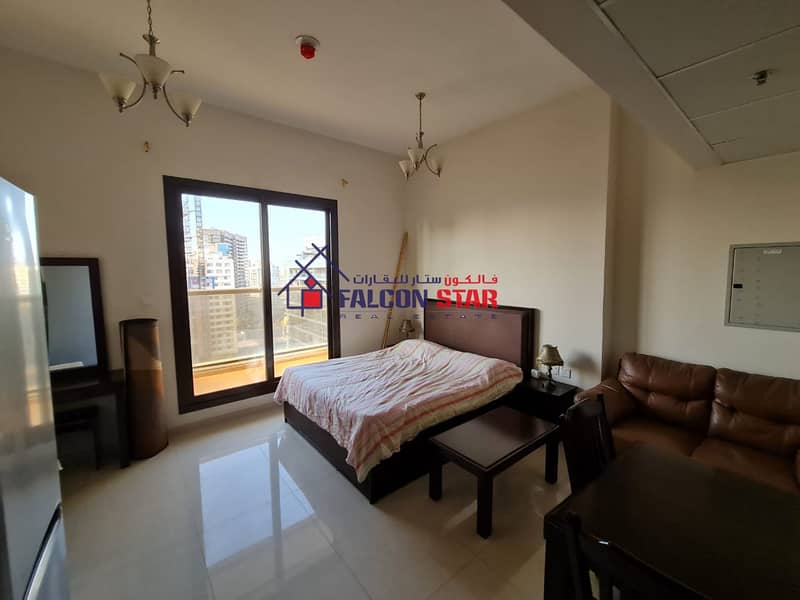 STUDIO FULLY FURNISHED  - STUNNING PARTIAL GOLF VIEW - RENT ED @ AED: 26000/-