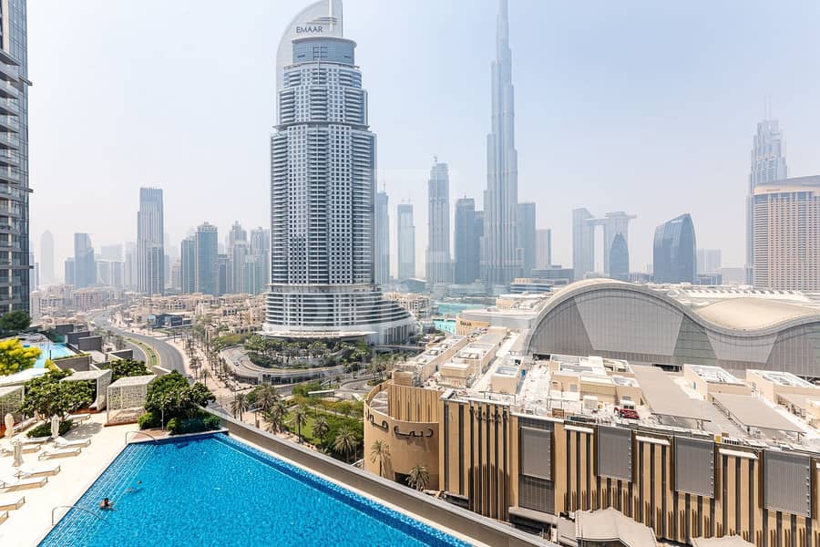 8 Furnished Apt w/ Burj and Fountain View