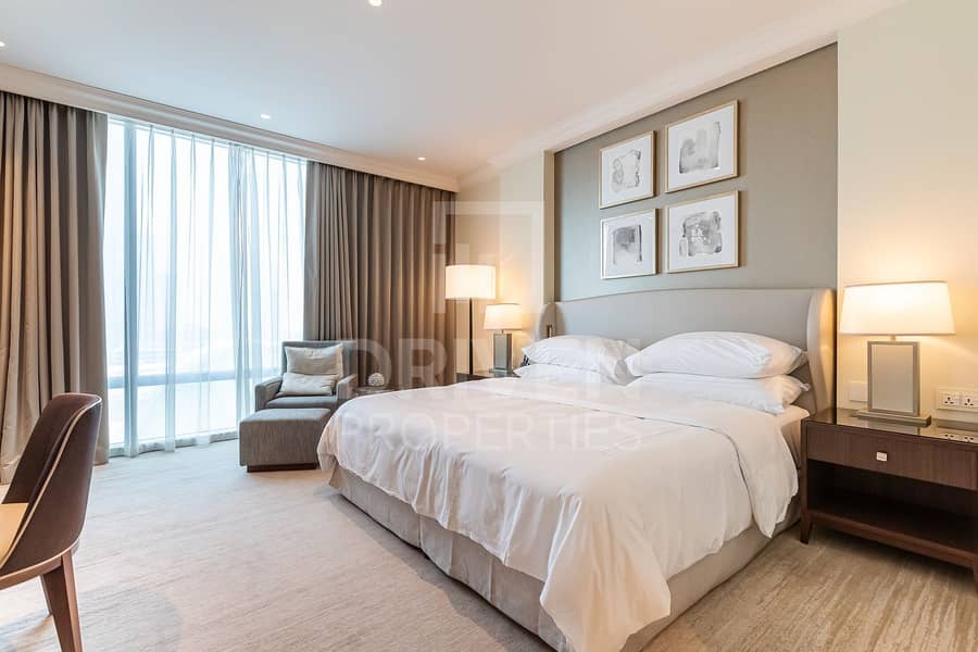 10 Furnished Apt w/ Burj and Fountain View