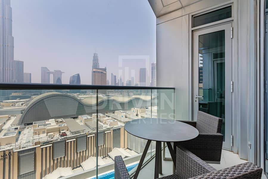 13 Furnished Apt w/ Burj and Fountain View