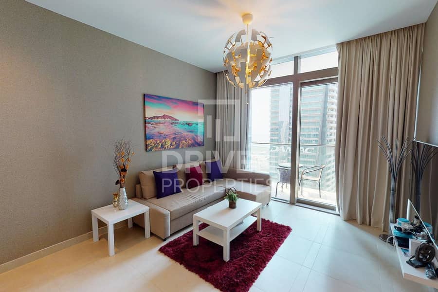 3 Furnished 1 Bed Apartment w/ Marina View