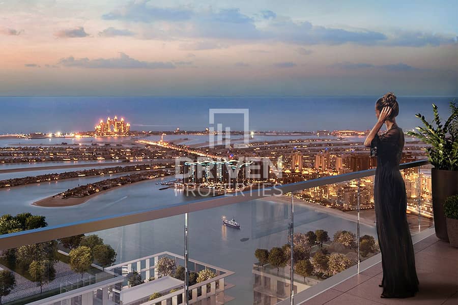 位于迪拜港，艾玛尔海滨社区，滨海景观公寓 2 卧室的公寓 3500000 AED - 5544203