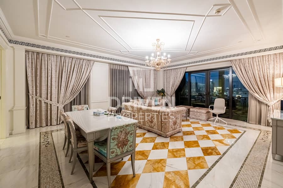 4 Versace Staged Penthouse with Canal View