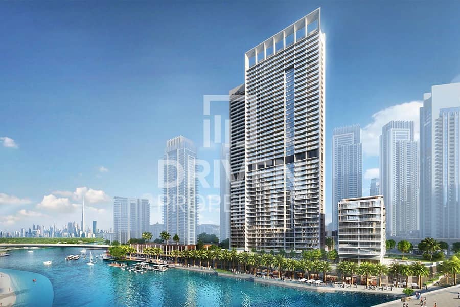 位于迪拜溪港，宫殿公寓 1 卧室的公寓 1280000 AED - 5427799