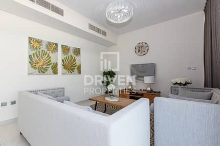 3 Bedroom Townhouse for Rent in DAMAC Hills 2 (Akoya by DAMAC), Dubai - Furnished | Single row | Well-maintained