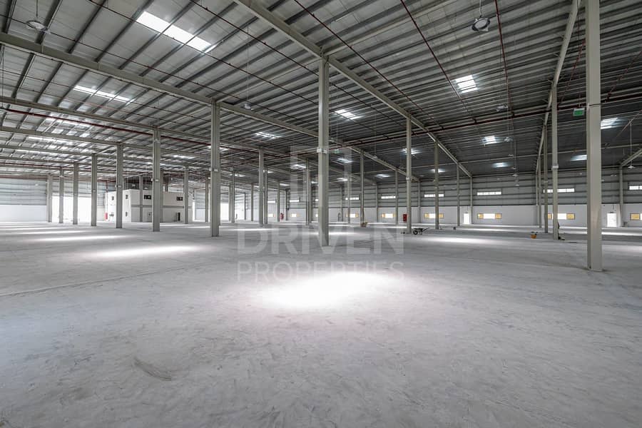 5 Brand New Warehouse in DIC | Huge Plot