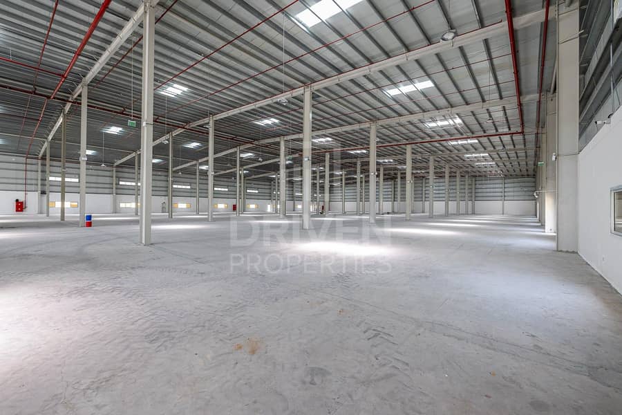 6 Brand New Warehouse in DIC | Huge Plot