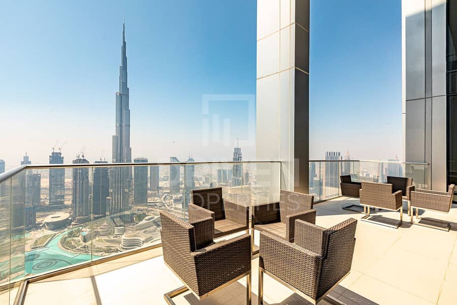 位于迪拜市中心，谦恭公寓喷泉景观综合体，谦恭喷泉景观3号大厦 4 卧室的顶楼公寓 40000000 AED - 5146507