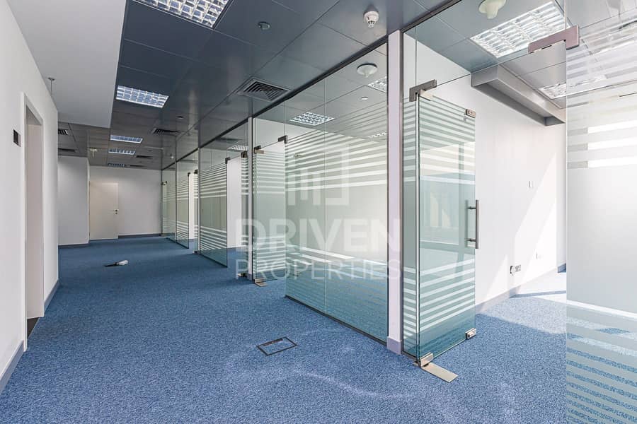 8 Prime Location and Partly Furnished Office