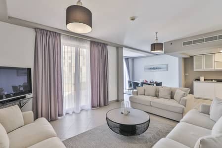 2 Bedroom Apartment for Sale in Jumeirah Beach Residence (JBR), Dubai - Spacious | Unique Terrace  | Sea and Marina View