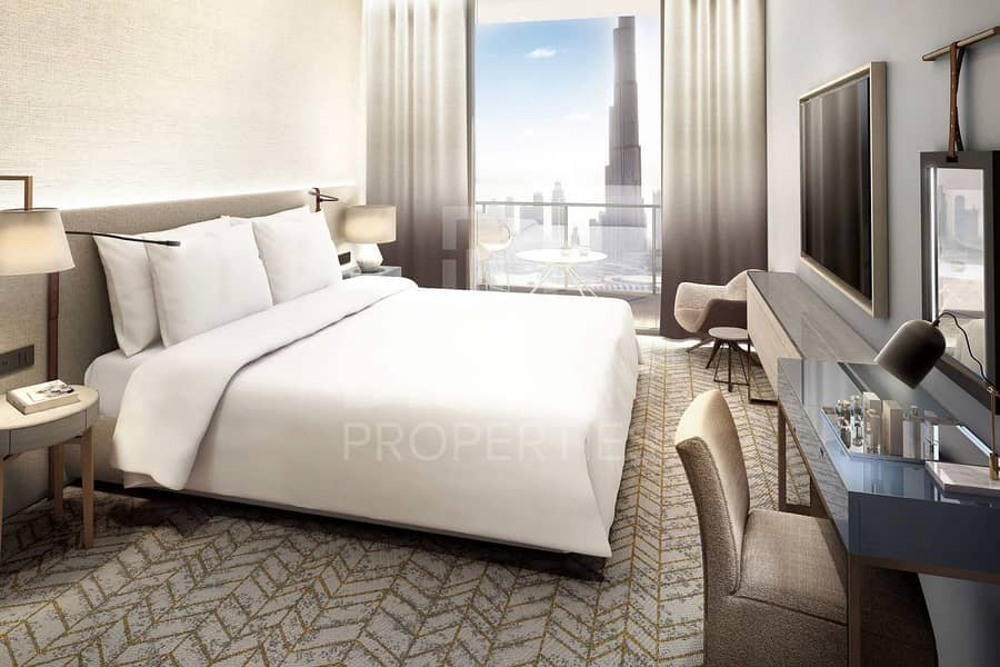 Ultra Chic 3Bed Apt | Facing Burj Khalifa