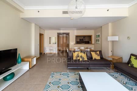 شقة 1 غرفة نوم للايجار في نخلة جميرا، دبي - Sea View | Fully Furnished | Chiller Free